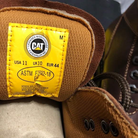 6” CATERPILLAR WORKBOOTS